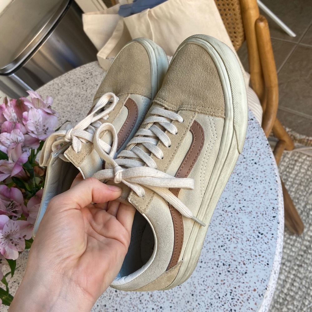 Madewell x vans collab old skool suede leather women’s 6.5